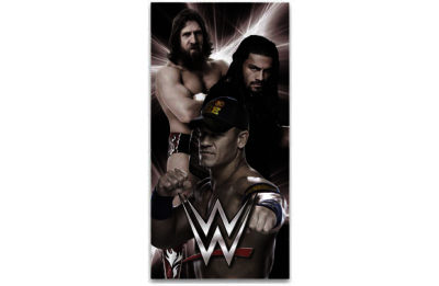 WWE - Super Stars Black - Towel WWE - Super Stars Black - Towel